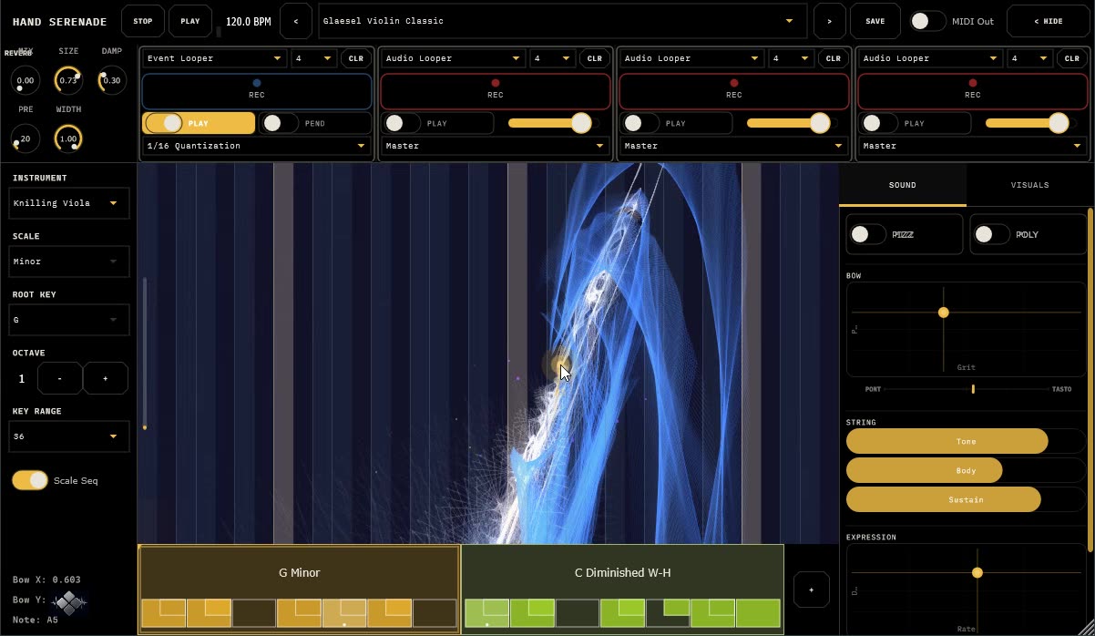 Violince - Bowed string simulator